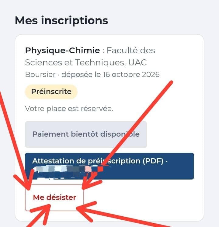 Attention au bouton qui supprime vos allocations