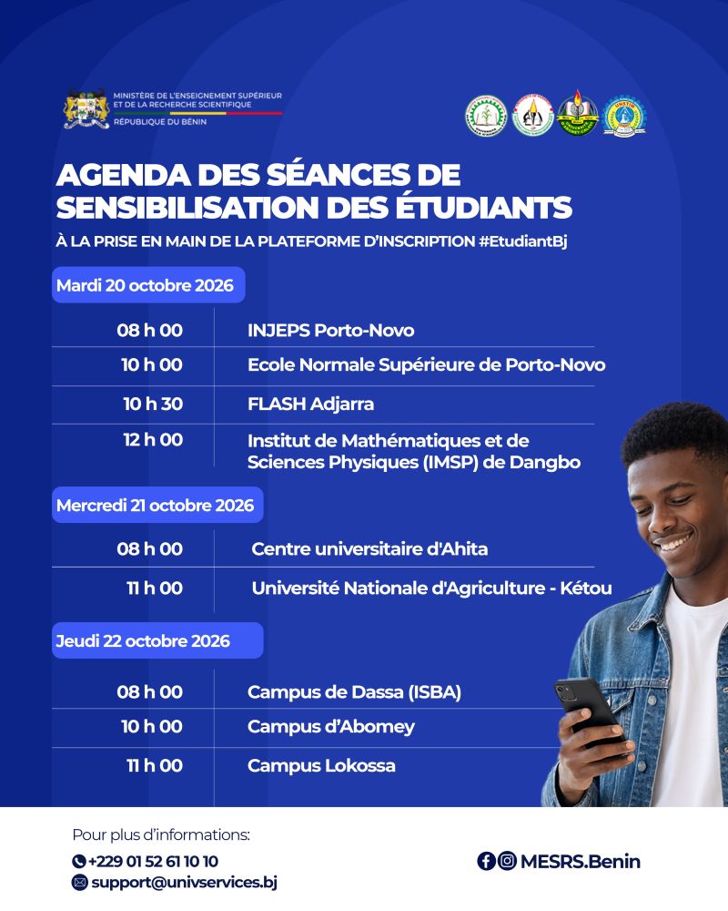 Une campagne de proximité pour faciliter les inscriptions universitaires